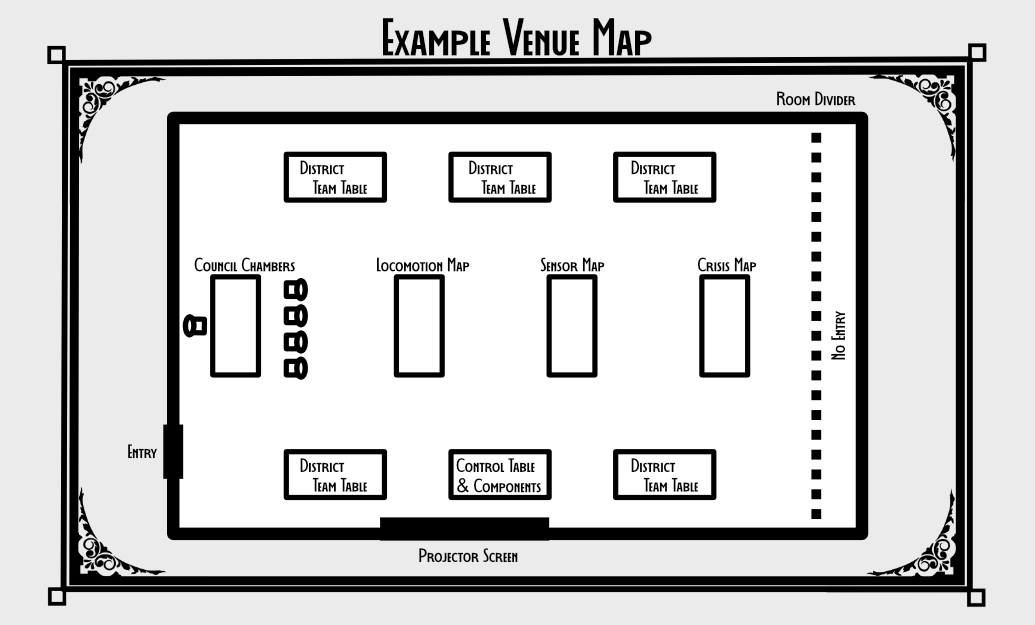 Example Venue Map